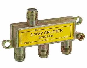 Splitter Divisor 3 Vias mhz Cable Coaxial