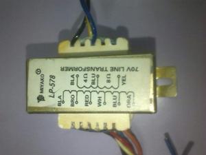 Tranformadores De Linea 70v