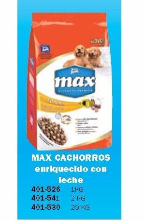 Alimento Para Perros Cachorros Marca Max De 2 Kg