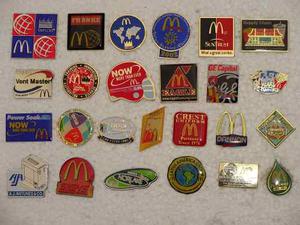 Boton Coleccion 25 Pin Mcdonalds Casi Todos Empaque Original