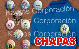 Chapa Prendedor Colegios Campañas Politica Instituciones