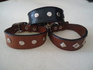 Collares De Cuero Para Perros Pequeños - Modelo H15