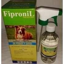 Fipronil Spray 300 Ml Garrapatas,pulgas En Perros Y Gatos