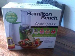 Hamilto Beach Saladxpress Food Processor Mod.