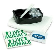 Petmate Kit De Viaje Para Kennels, Calcomanias,bebedero