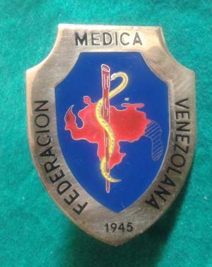 Placa Identificadora Conmemorativa Federacion Medica