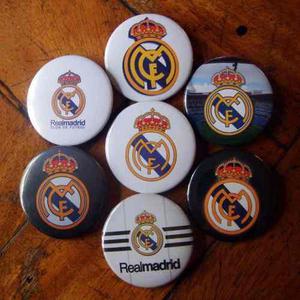 Real Madrid Cf Colección De Chapas 55mm Futbol