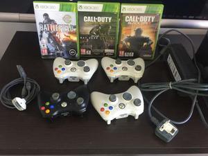 Xbox  Juegos + 4 Controles Usado