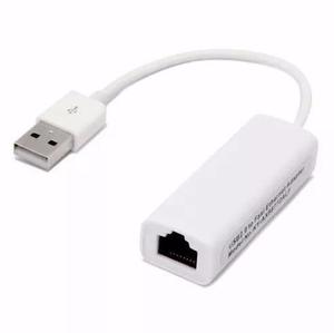 Adaptador Convertidor Usb 2.0 Lan Red Rj45 Tarjeta Usb A Lan