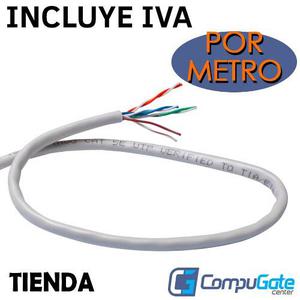 Cable De Red Por Metro Utp Cat5 Nivel 5e Internet Cat5e 5