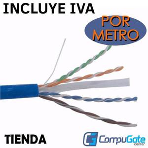 Cable De Red Por Metro Utp Cat6 Nivel 6e Internet Cat6e 6
