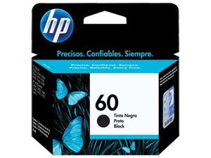 Cartucho 100% Original Hp 60 Negro