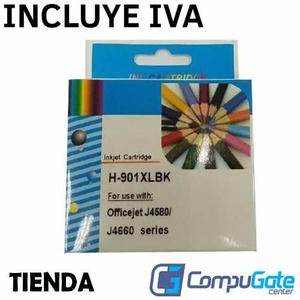 Cartucho Compatible Hp 901 Xl Negro Con Garantía Tienda 901