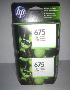 Cartucho Hp 675 Tricolor Original Verificable Pagina Hp