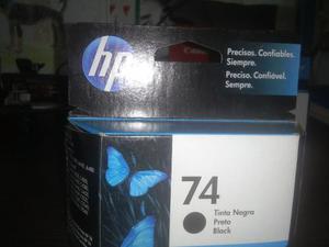 Cartucho Hp 74 Negro Original Verificable Pag Hp