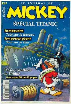 Comics, Le Journal De Mickey; Spécial Titanic.
