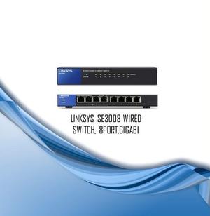 Linksys Se Wired Switch, 8port,gigabi