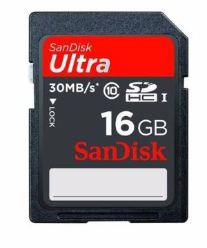 Memoria Sandisk Ultra Sdhc 16gb 30mb/s