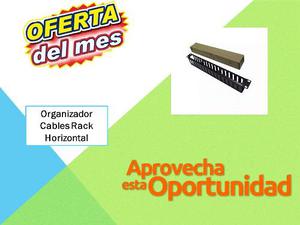 Organizador Cables Rack Horizontal Xt-cbmgr