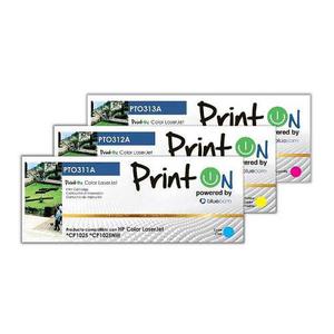 Printon Toner Compatible Hp 126a, Serie Colores
