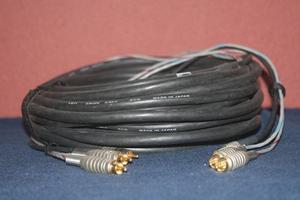 Cable Extensión Para Audio Y Video Rca Tecnec 15 Mts.