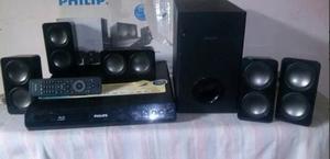 Home Theater Y Blu Ray Marca Philips Modelo Hts De 300w