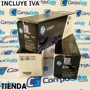 Toner Hp Original 85a Negro Ce285a Pw  Tienda Fisica