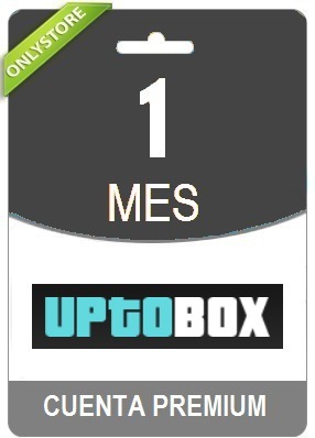 Cuentas Premium Uptobox 30 Dias - Oficial 100% Original