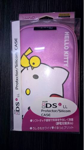 Estuche Protector Hello Kitty Para Nintendo Dsi Xl - 3dxl