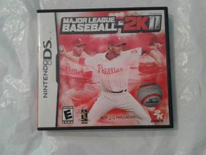 Juego De Nintendo Ds Original Major League Baseball 2k11