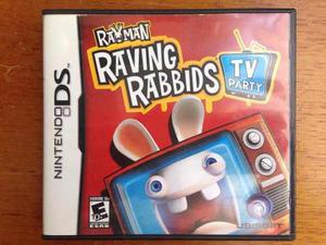 Rayman Raving Rabbids Tv Party Nintendo Ds