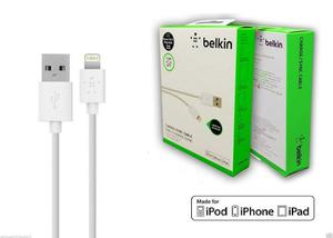 Cable Belkin Certificado Iphone 5 6 Ipad 1.2m Caja Original