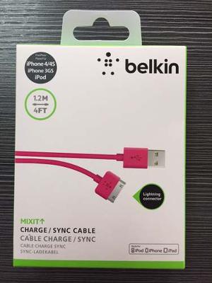 Cable Certificado Belkin 1.2 Metros Iphone 4/4s