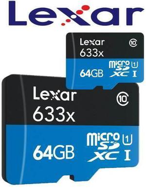 Memoria Micro Sd 64gb Lexar Gopro 95mb/s Microsd Clase 10