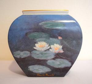 Vase Porcelana Goebel Artisorbis Claude Monet Envio Gratis