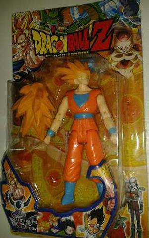 Dragon Ball Z Goku Super Saiyajin Ariculable Blister Sellado