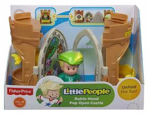 Fisher-price Little People Robin Hood Pop Open Castle