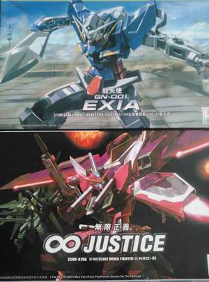 Gundam Exia Y Justice  Scale