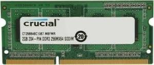 Memoria 2gb Ddr3 Crucial Para Laptop  Mhz 204 Pines