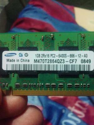 Memoria Ddr 2 1gb s 666 Para Lapto