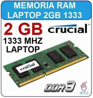 Memoria Ram Ddr3 2gb Para Laptops