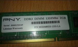 Memoria Ram Ddr3 2gb Pc mhz