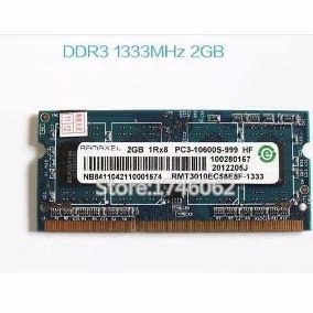 Memoria Ram Ddr3 Laptop Ramaxel  Mhz 1rx8