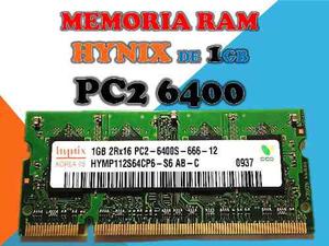 Memoria Ram Hynix Para Laptop Pc Ddrmhz 1gb