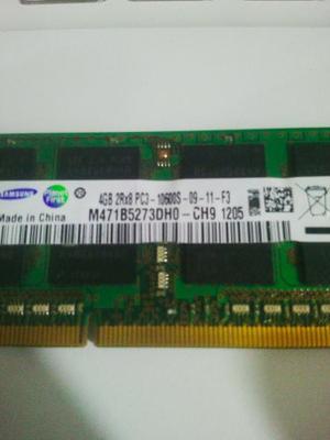 Memoria Ram Para Lapto Samsung 4gb