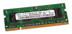 Memoria Sodimm Laptop Samsung 512mb Ddr2 Pcmhz