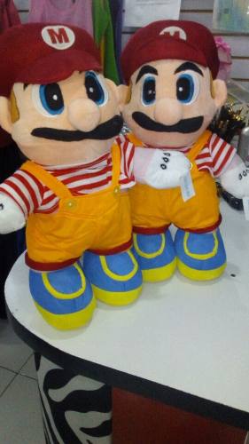 Peluche Mario Bross 40 Cm Importado