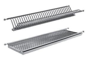 Platera Escurridor Acero Inoxidable Para Mueble De 80cm