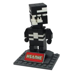 Venom Lego 3d Marvel 9 Cms De Alto 99 Piezas Hsanhe 