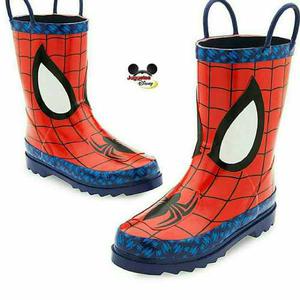 Botas De Lluvia De Spiderman Original De Disney Store